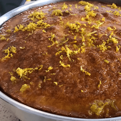 Bolo de laranja da Dirce