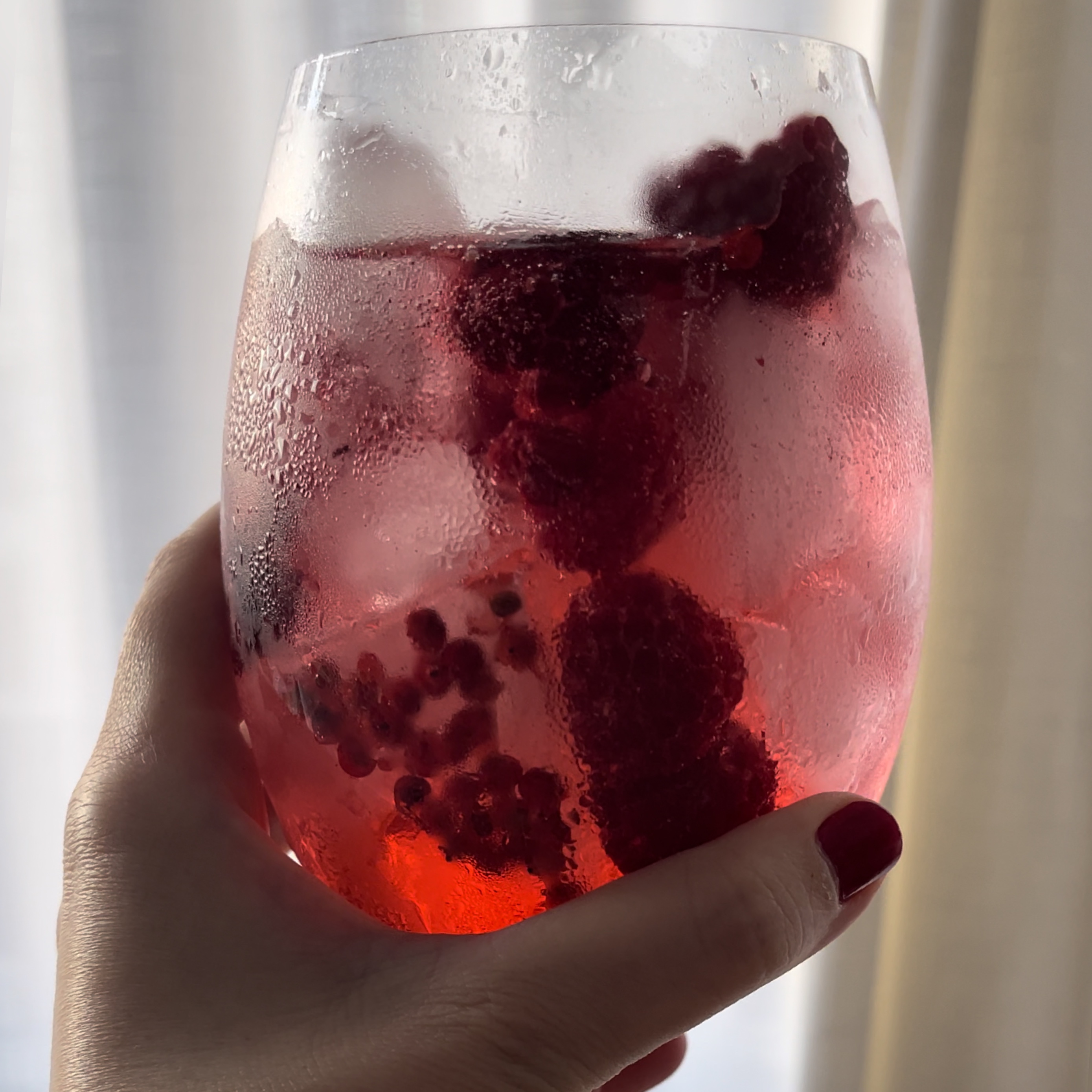 Drink Rosa com Gin #Magalinices