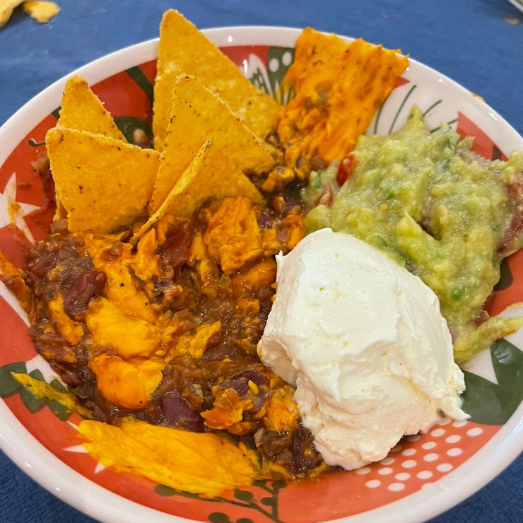 Feijão mexicano com chili